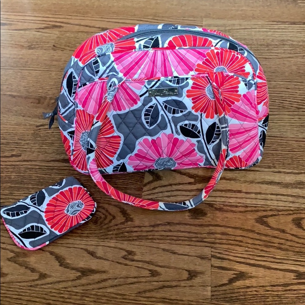 Vera Bradley Cheery Blossom Bag  w/ coin purse